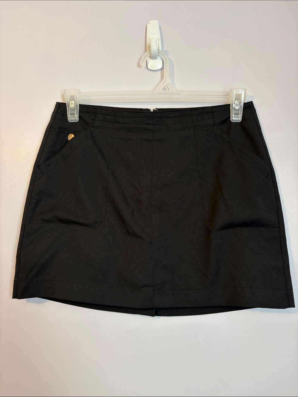 PGA Tour Black Mini Skort Golf Athletic size 6